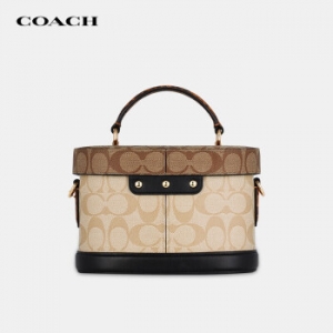  蔻驰（COACH）奢侈品女包盒子包手提斜挎包5504【品牌授权】送女友礼物